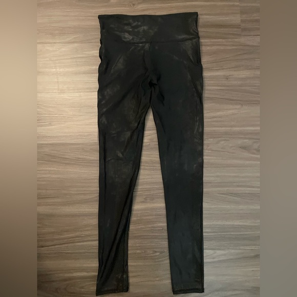 SPANX High Waist Black Leggings with Red Tag size L - Picture 2 of 4